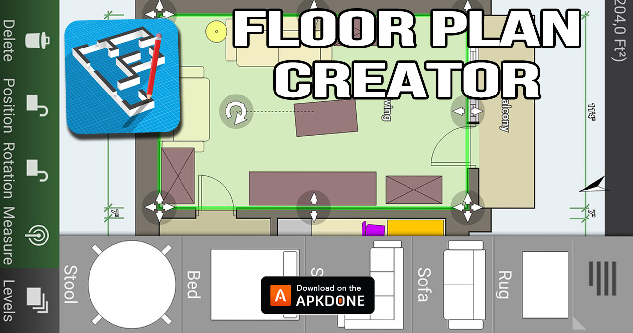 Floor Plan Creator MOD APK 3.5.8 (Pro Unlocked) for Android