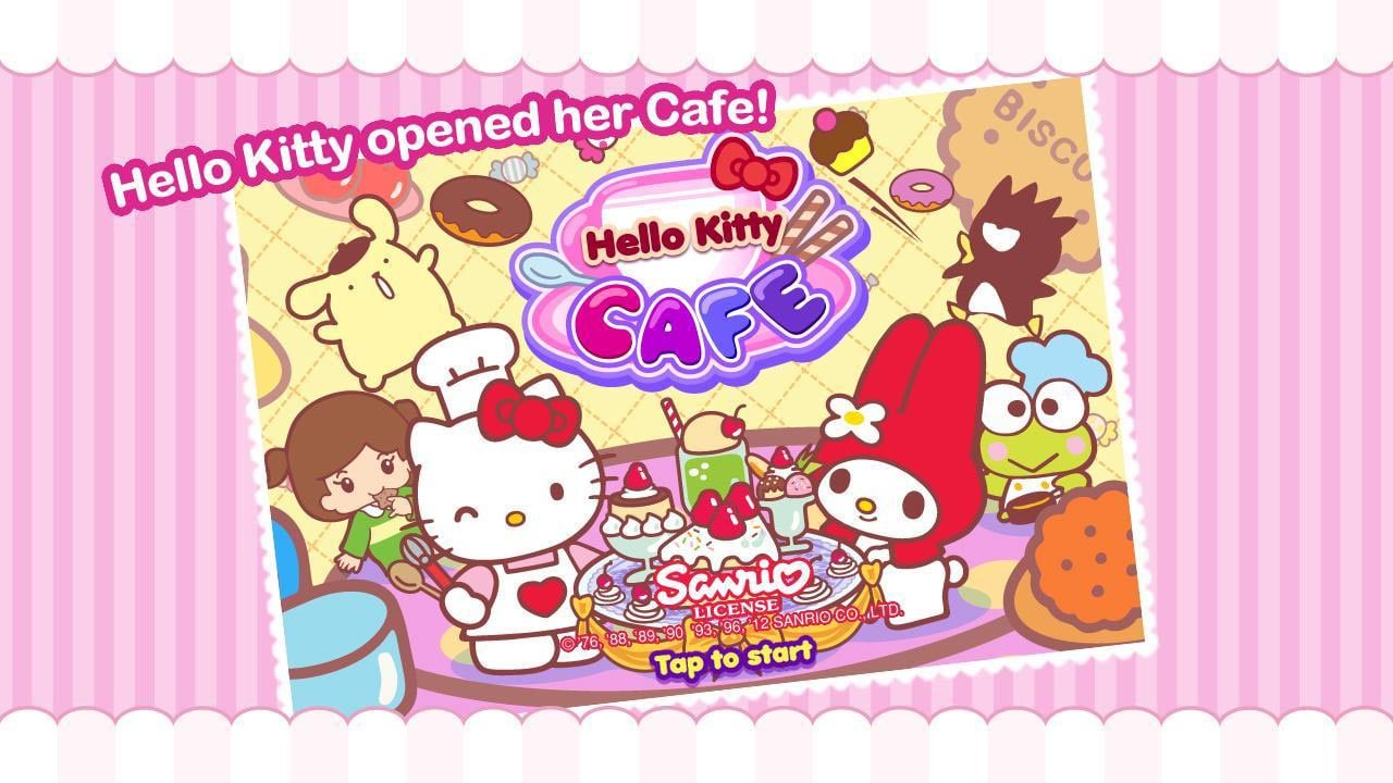 Hello Kitty Cafe poster