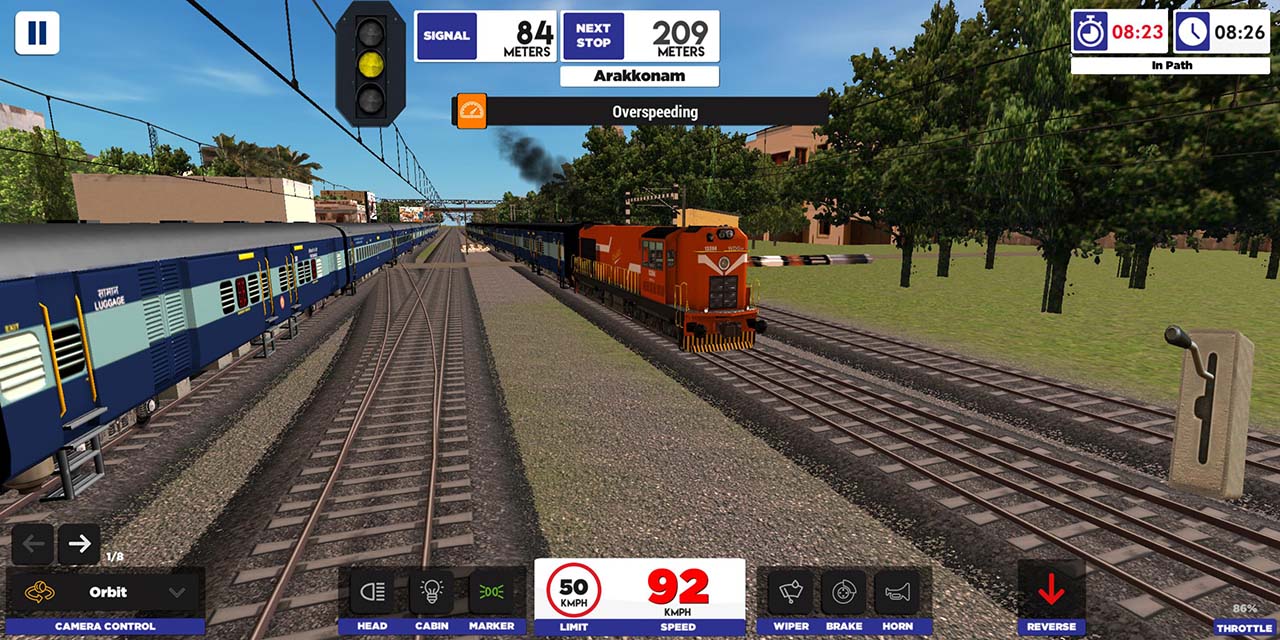 Indian Train Simulator screen 2