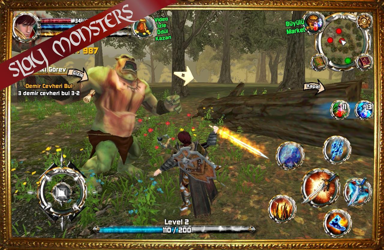 Kingdom Quest Crimson Warden 3D RPG screen 1
