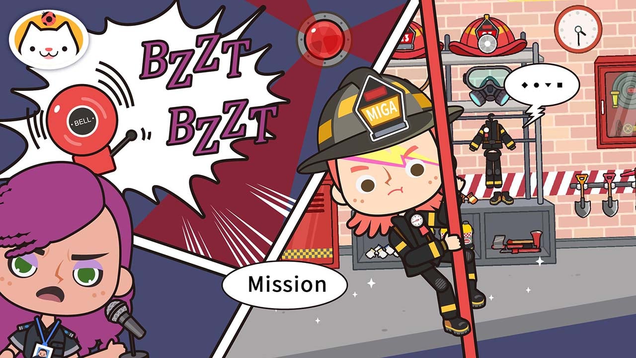 Miga Town My Fire Station screen 0