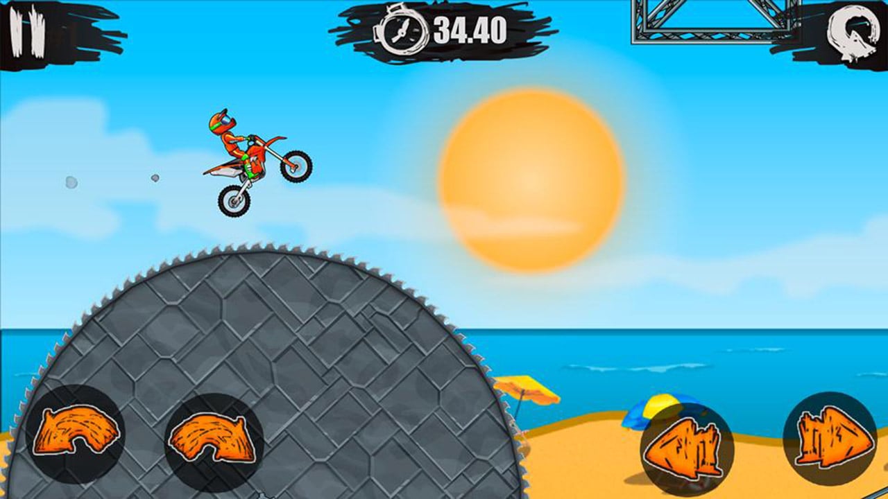 Moto X3M Bike Race Game screen 0