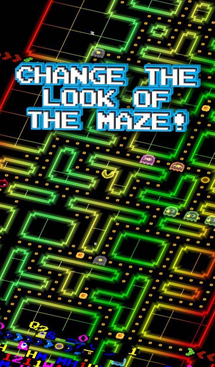 PAC MAN 256 Endless Maze screen 1