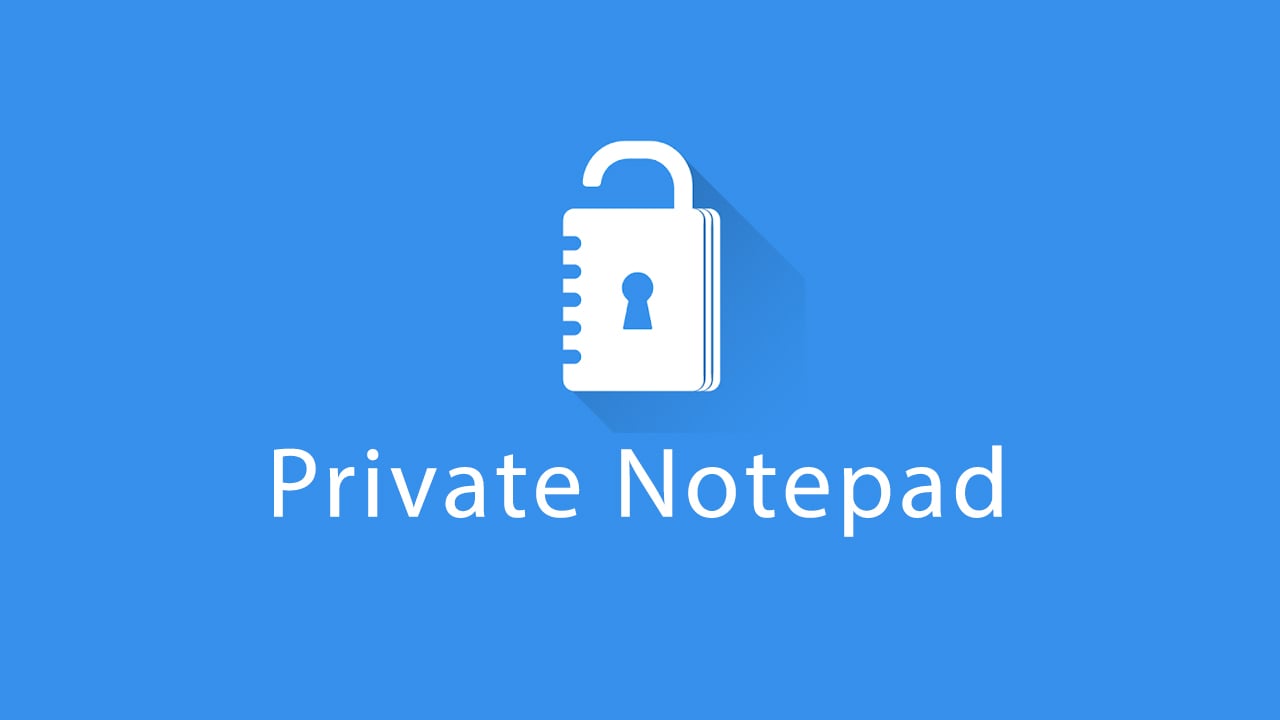 Private Notepad poster