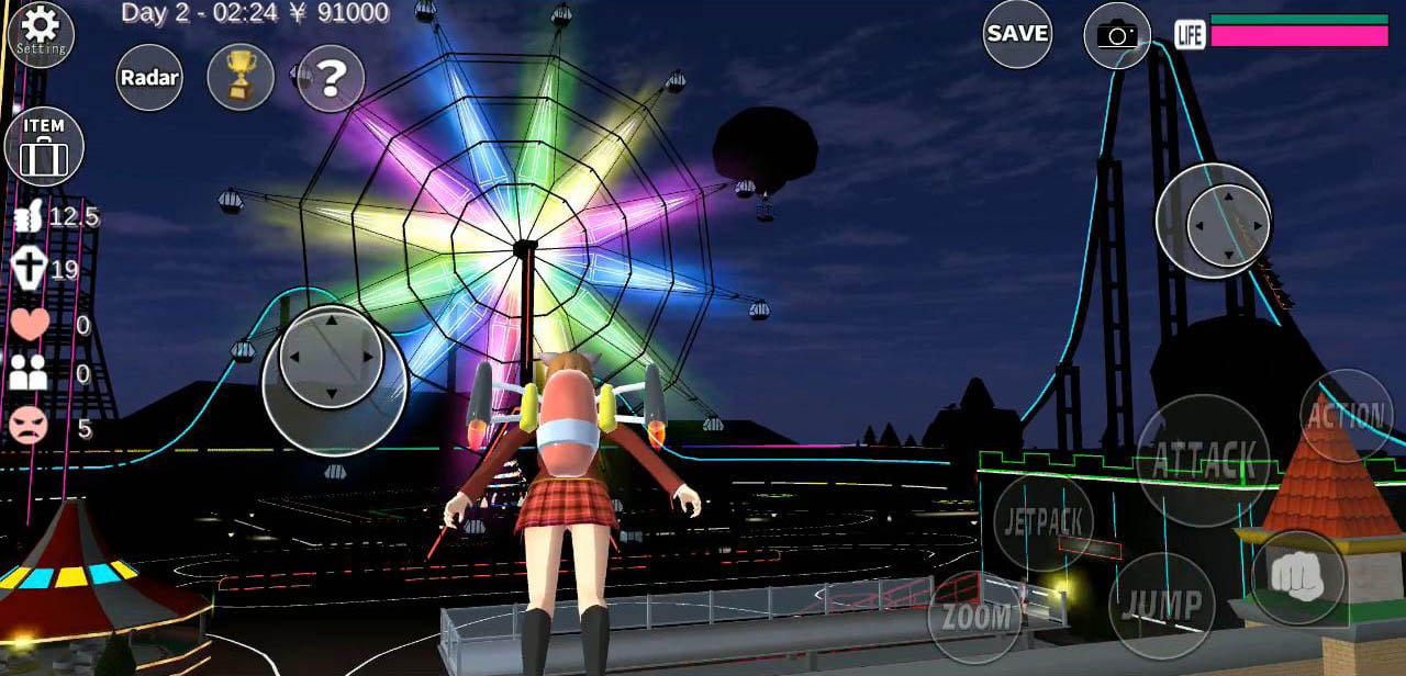 SAKURA School Simulator screen 2