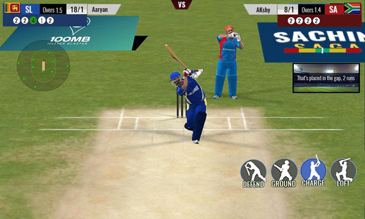 Sachin Saga Cricket Champions screen 3