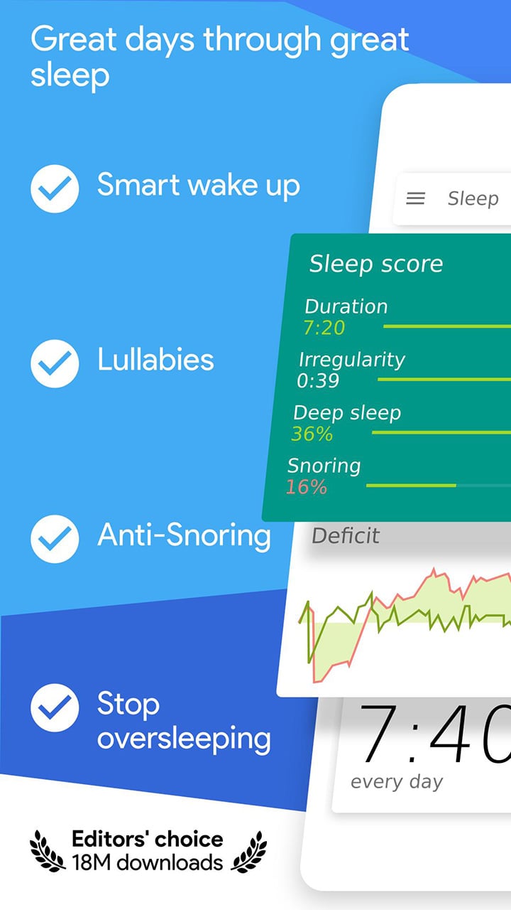 Sleep as Android screen 0
