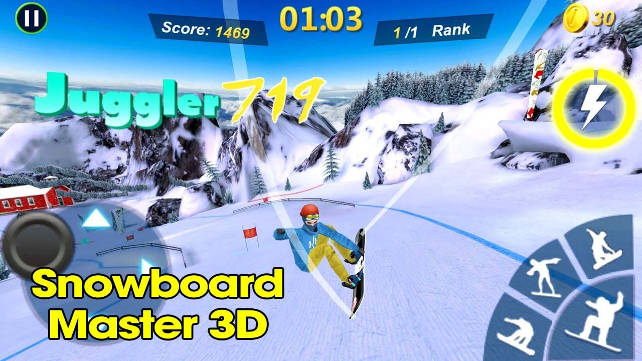 Snowboard Master 3D poster