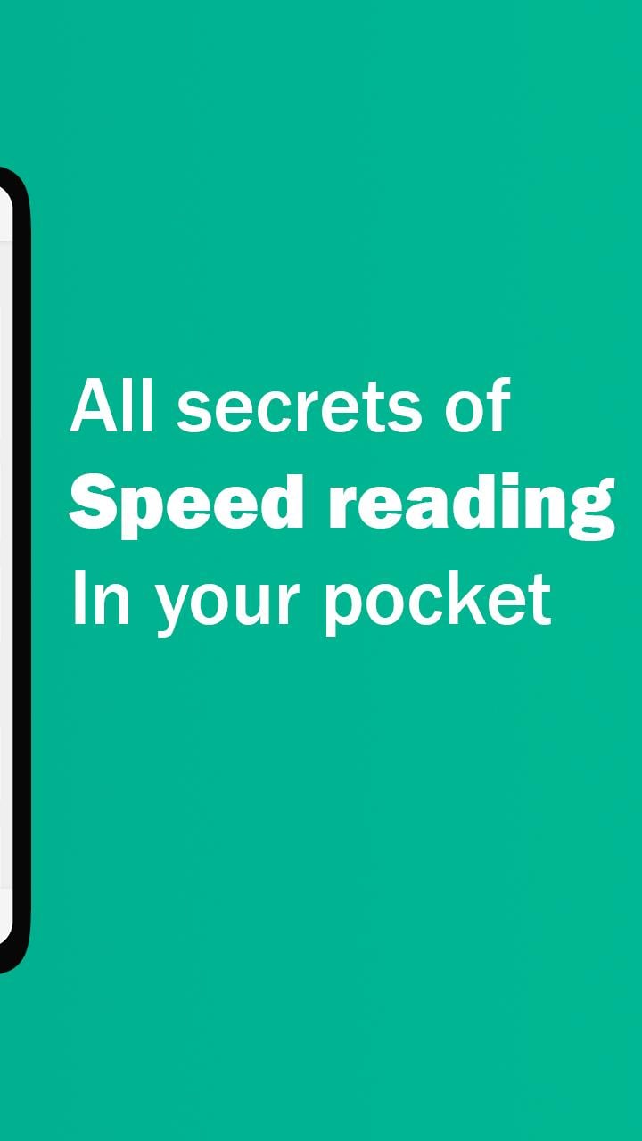 Speed Reading screen 1