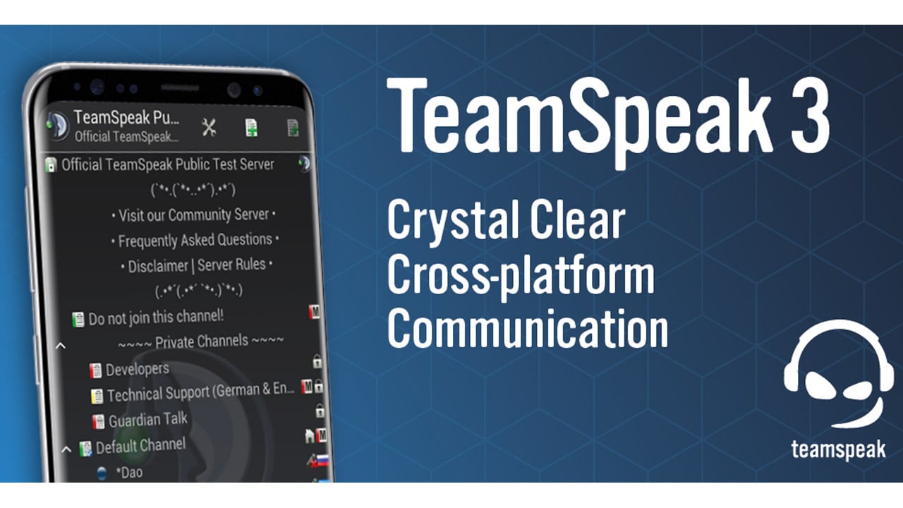 Afvist klar forsikring TeamSpeak 3 APK 3.4.3 (Paid for free) for Android