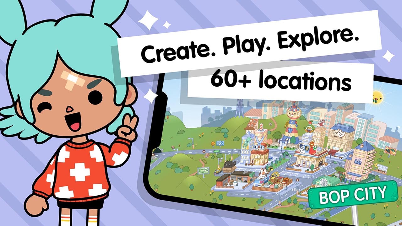Toca Life World Build stories & create your world screen 0