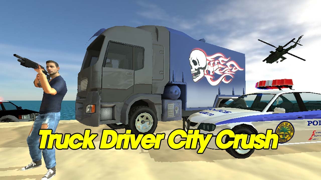 Truck Driver City Crush poster