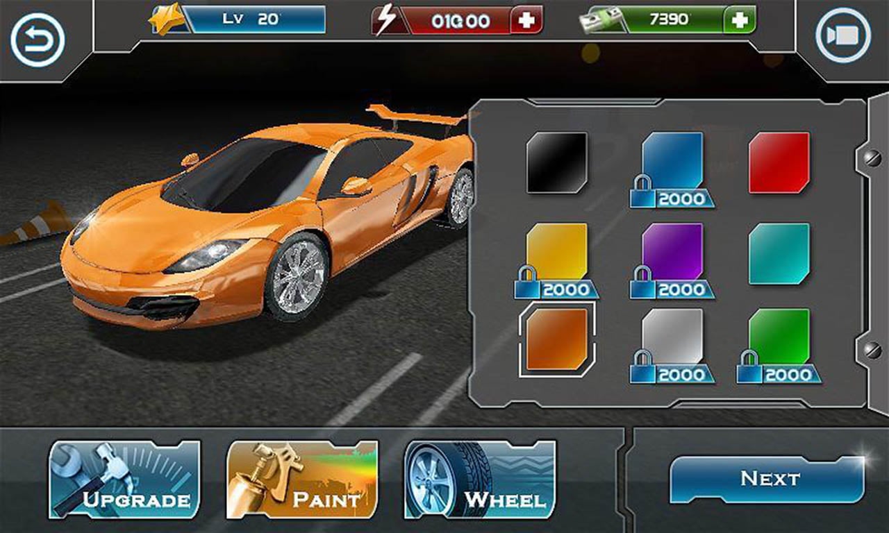 Turbo Driving Racing 3D Screen 3