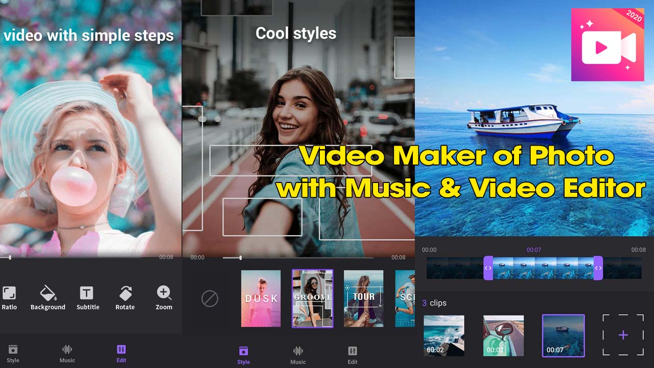 Video Maker of Photos with Music & Video Editor poster
