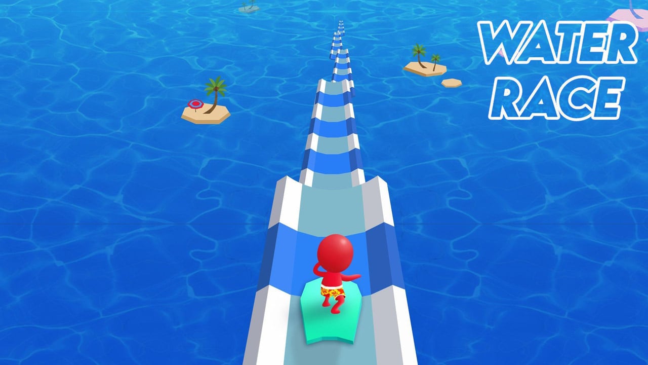 Water Race 3D poster