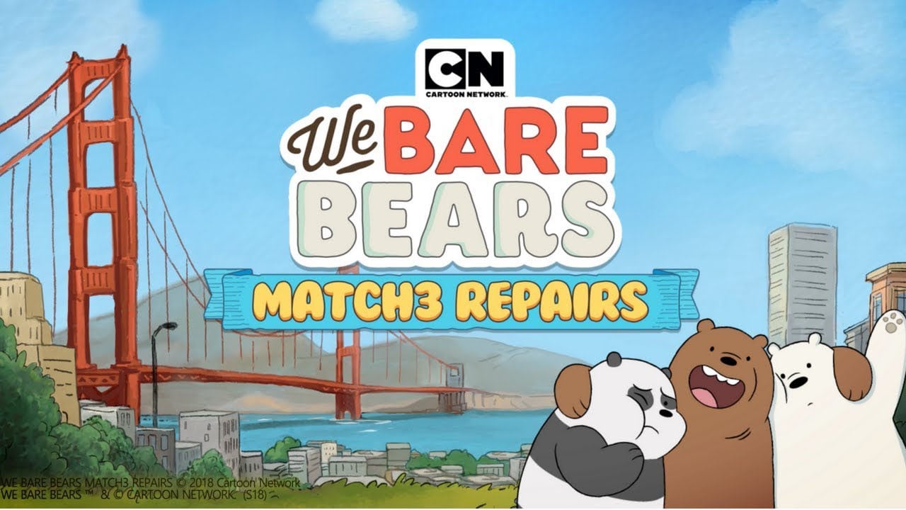 We Bare Bears Match3 Repairs poster