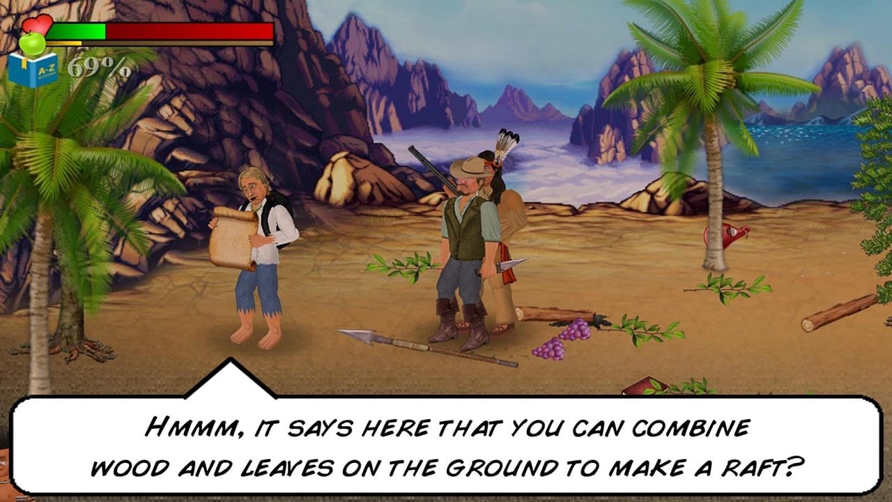 Wrecked Island Survival Sim screen 1