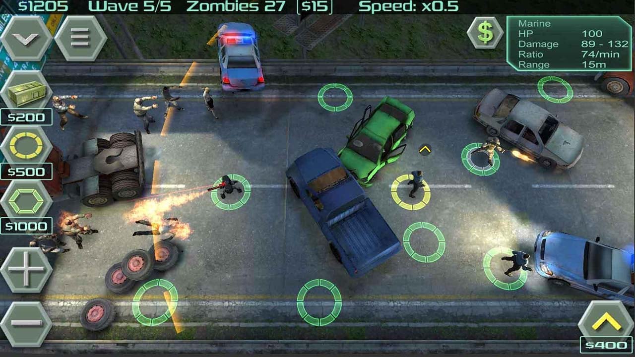 Zombie Defense screen 1