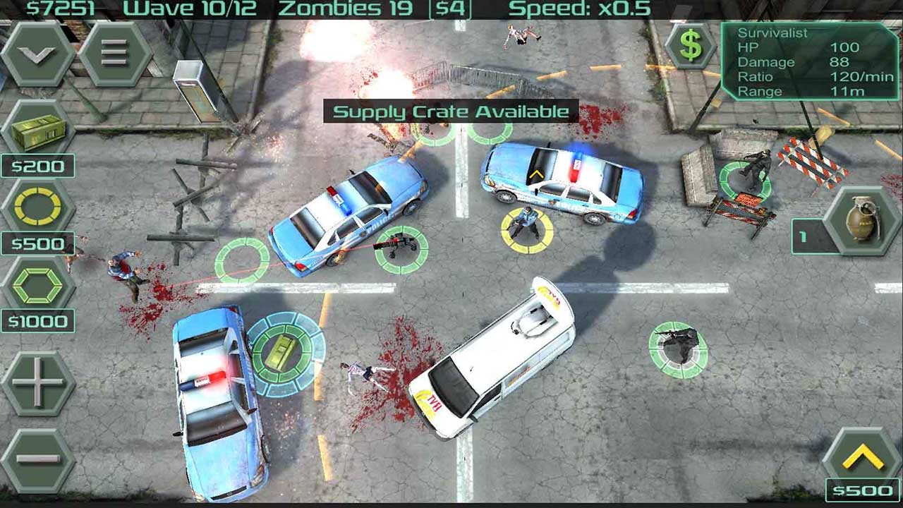 Zombie Defense screen 2