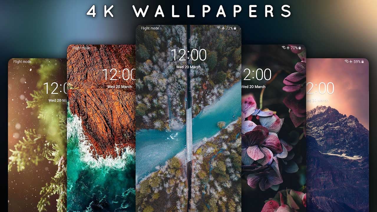 4K Wallpapers MOD APK  (Premium Unlocked) for Android