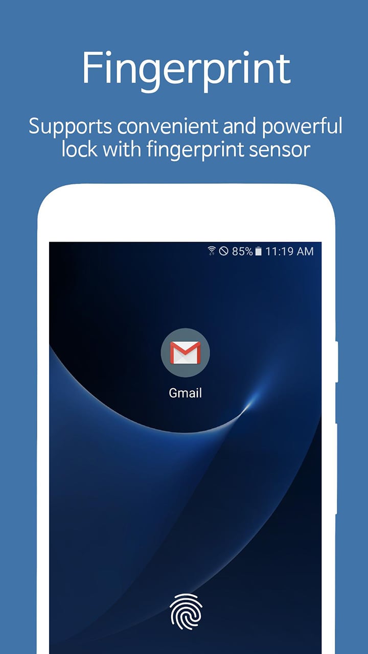 AppLock Fingerprint screen 2