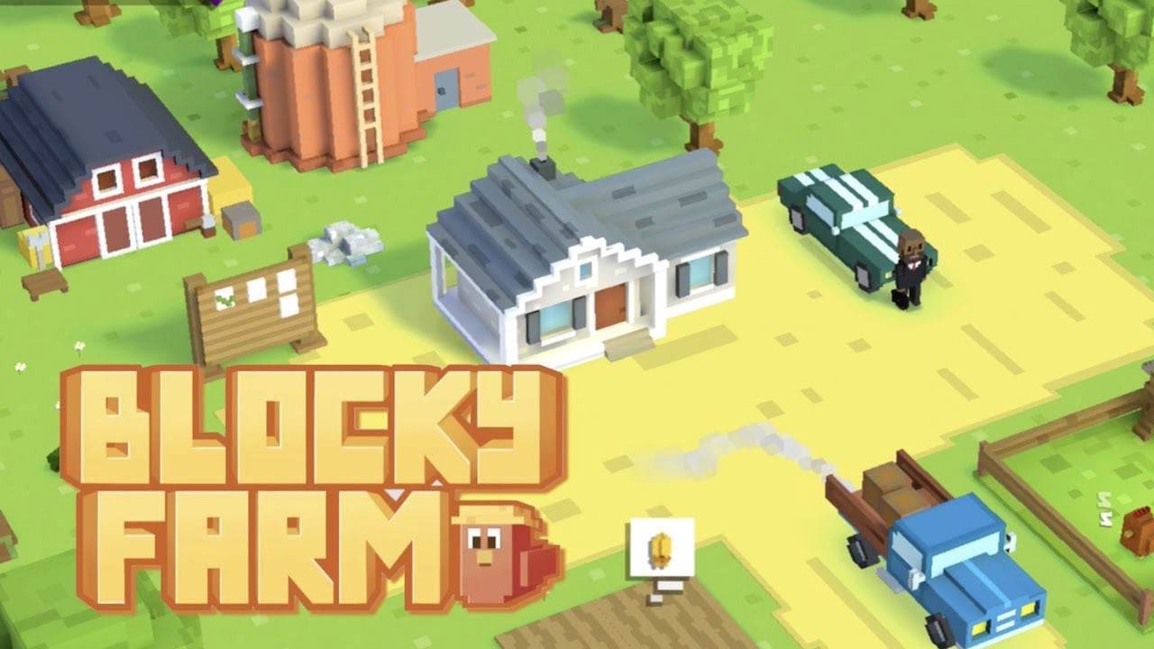 Blocky Farm poster