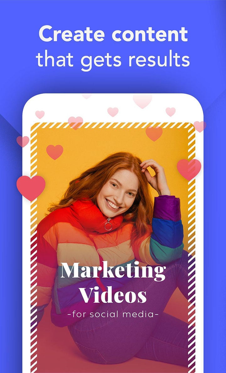 Boosted Marketing Video Maker screen 0