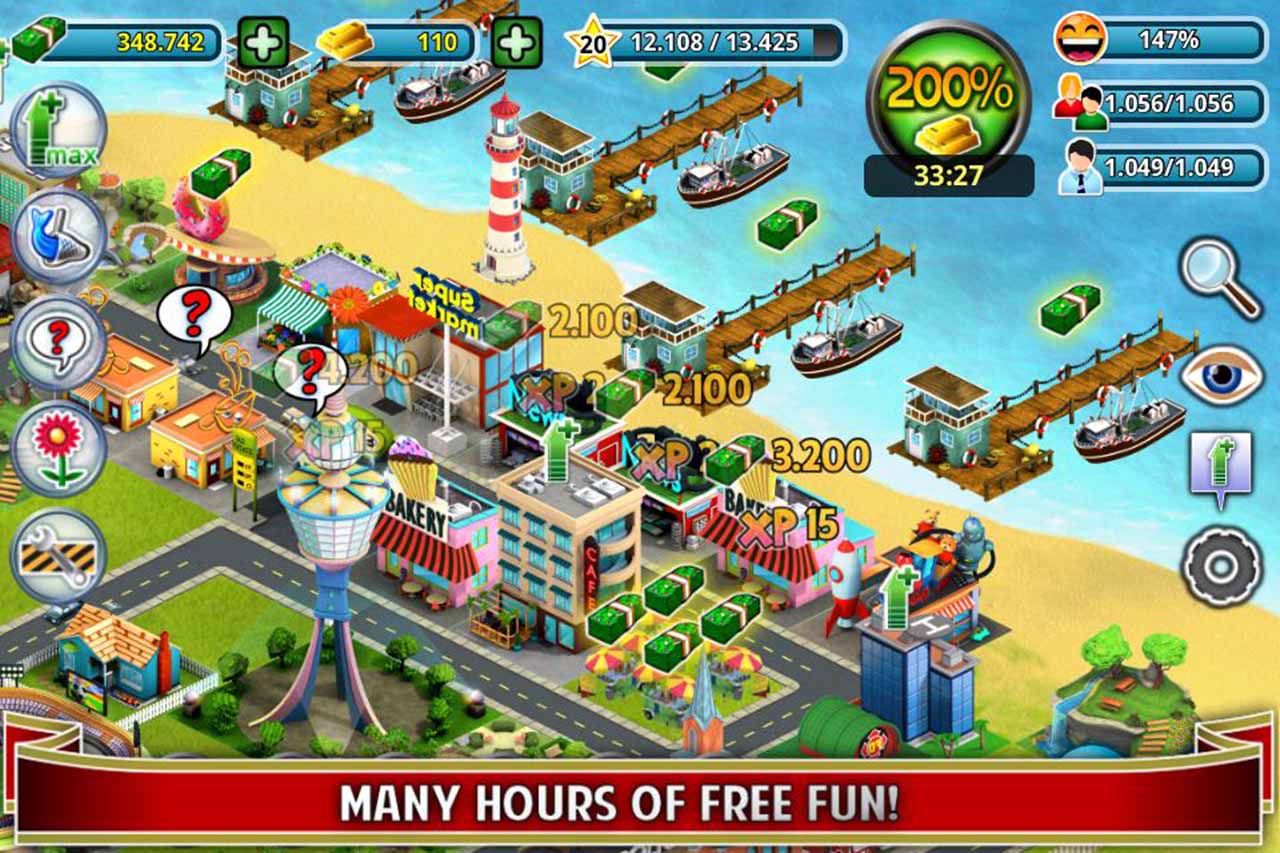 City Island Builder Tycoon screen 2