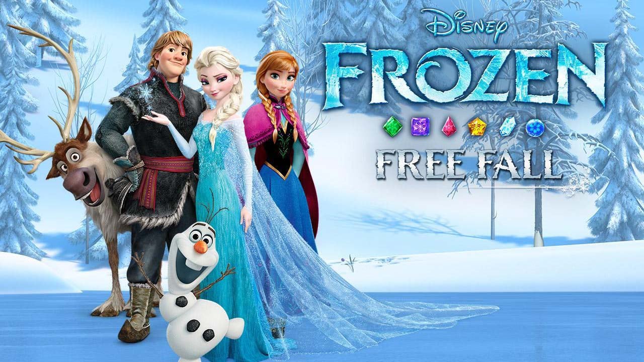 Disney Frozen Free Fall poster