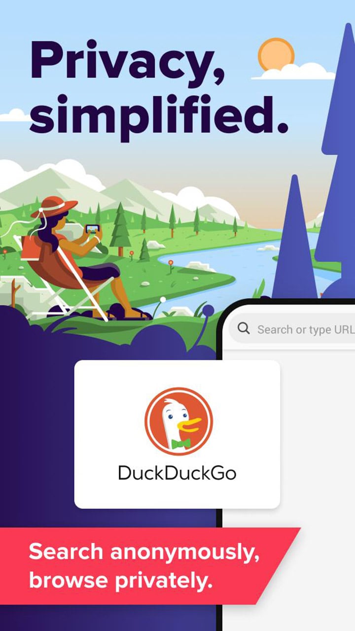 DuckDuckGo Privacy Browser screen 0