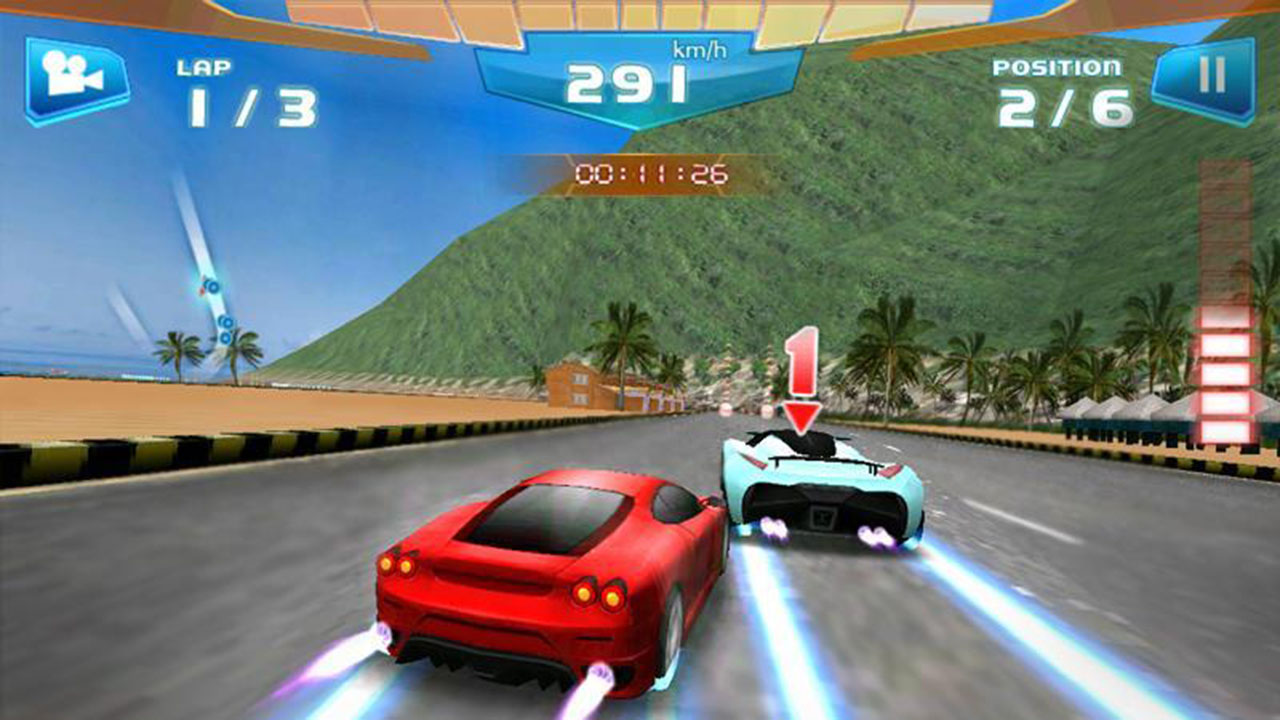 Fast Racing 3D screen 1