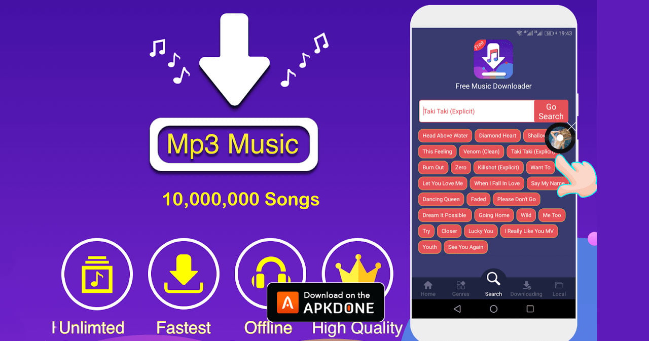 Free Mp3 Songs Download Apk