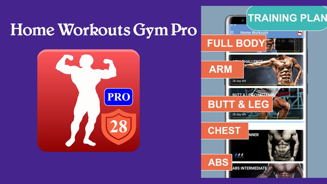 Home Workouts Gym Pro poster