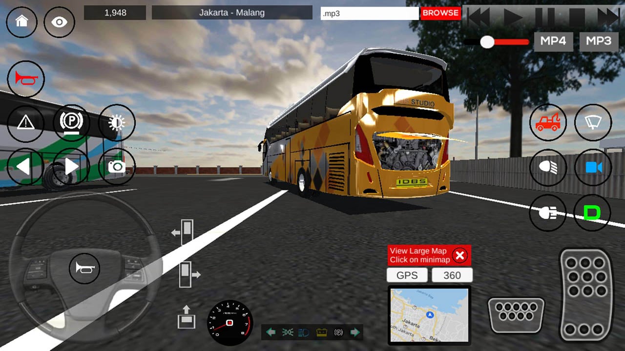IDBS Bus Simulator surface  2