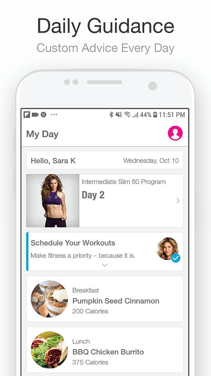 Jillian Michaels The Fitness App screen 5