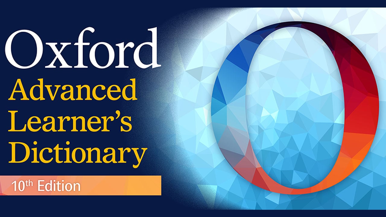 Oxford Advanced Learner's Dictionary 10th edition poster