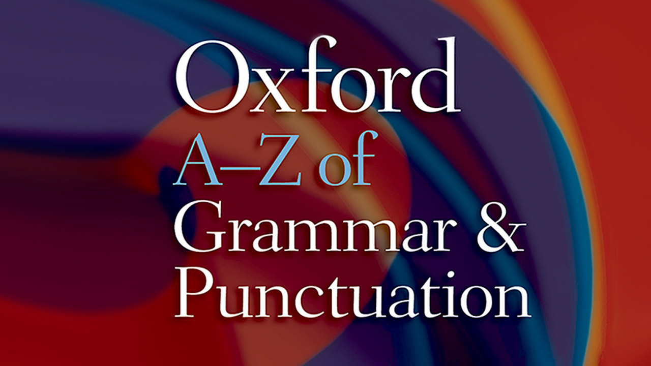 Oxford Grammar and Punctuation poster