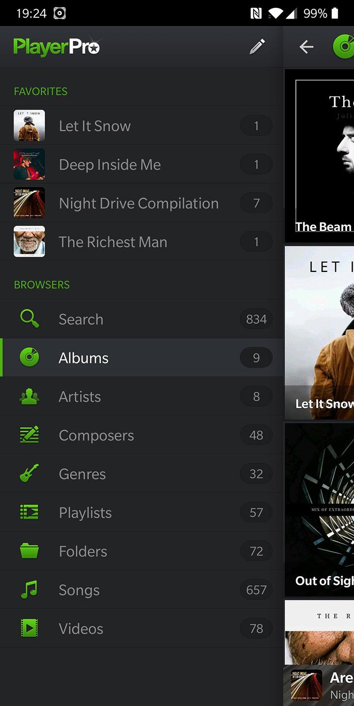 PlayerPro Music Player screen 4