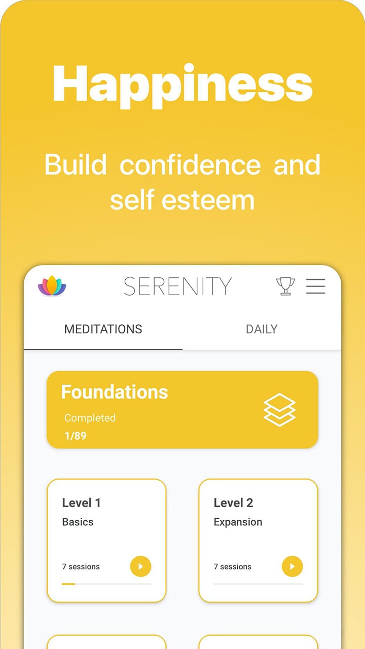 Serenity Guided Meditation & Mindfulness screen 3