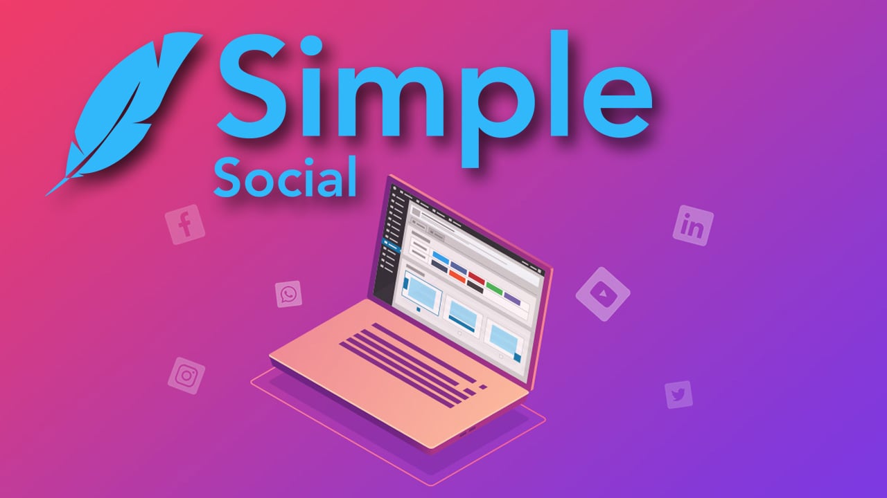 Simple Social poster