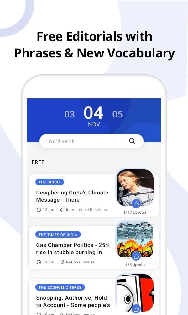 Vocab App screen 0