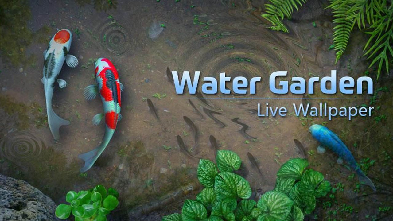 Water Garden Live Wallpaper poster