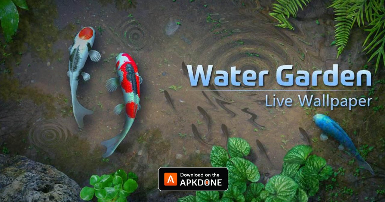 Water Garden Live Wallpaper MOD APK  (Unlocked) for Android