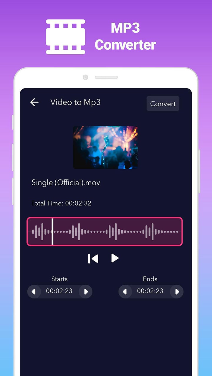 AudioApp MP3 Cutter and Ringtone Maker screen 3