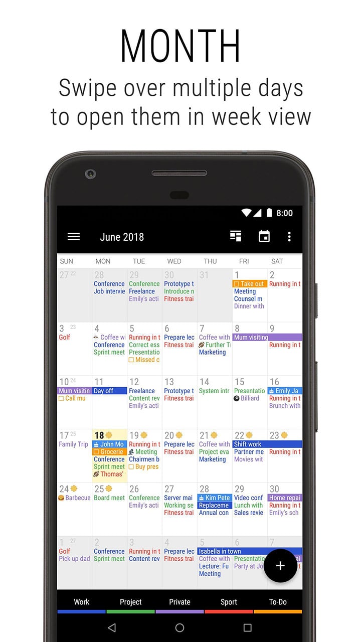 Business Calendar 2 screen 0