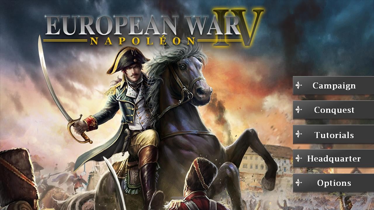 European War 4 Napoleon poster