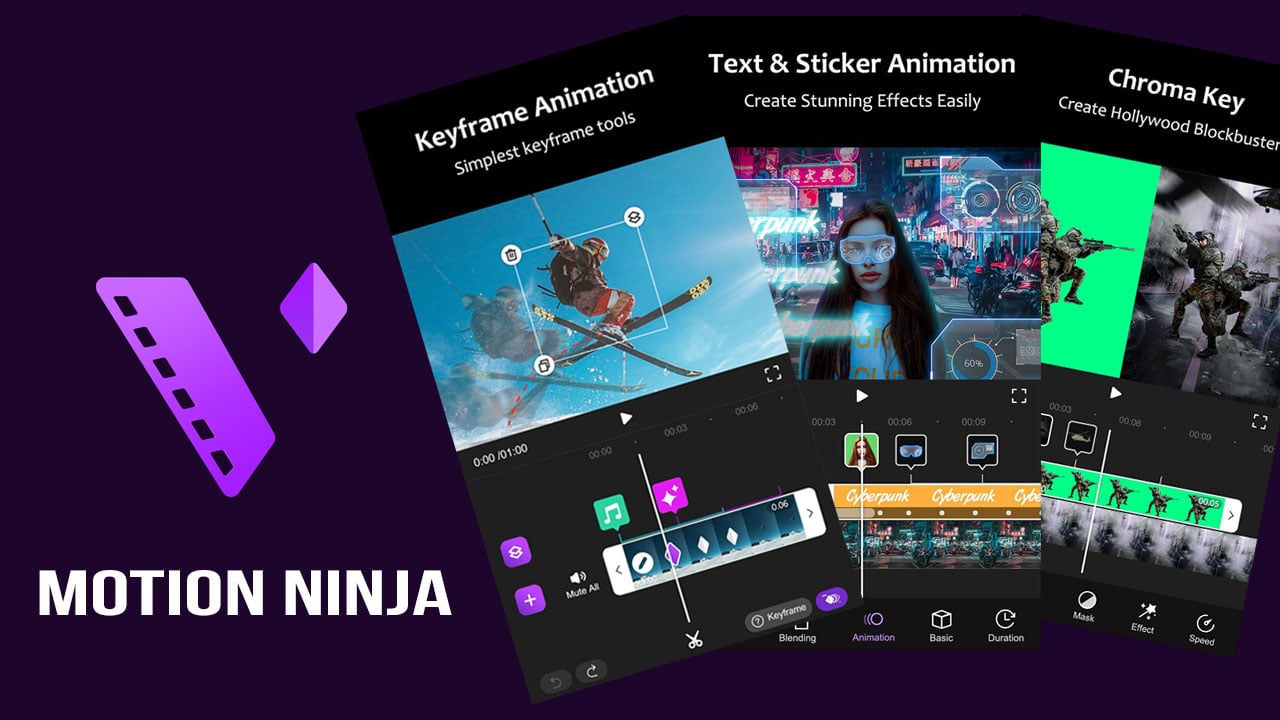 Motion Ninja MOD APK 2.5.0 (Pro Unlocked) for Android