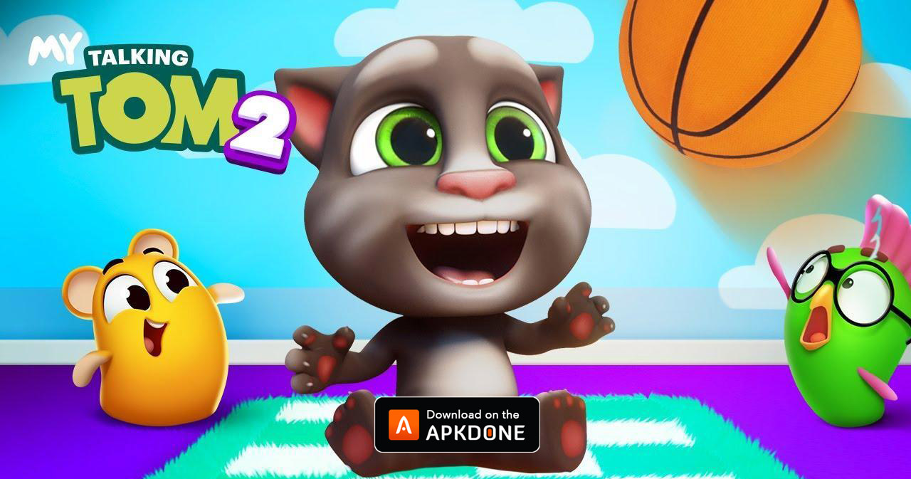 My Talking Tom 2 MOD APK .3617 (Unlimited Money) for Android