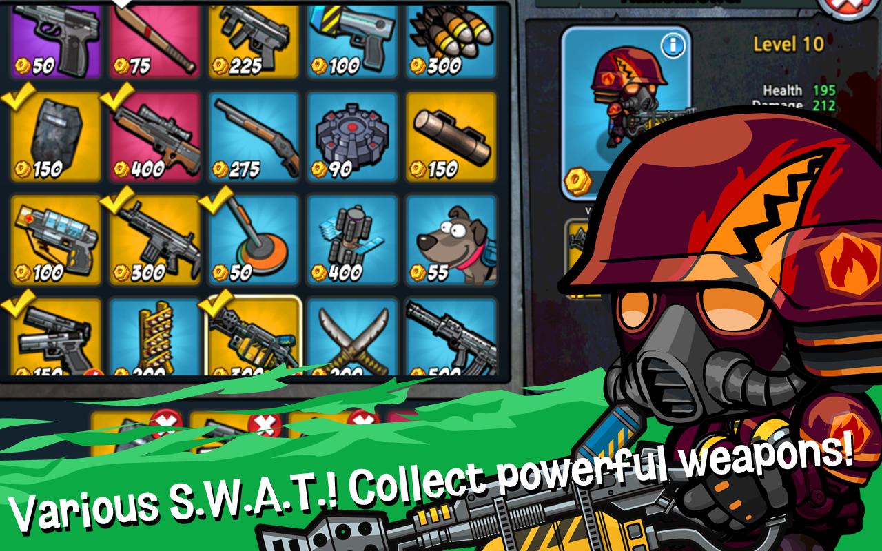 SWAT and Zombies screen 1