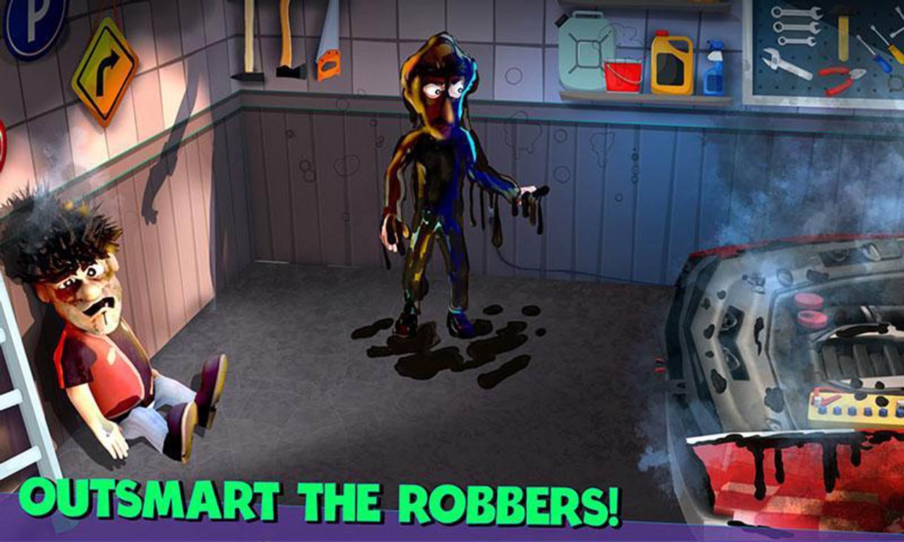 Scary Robber Home Clash surface  2
